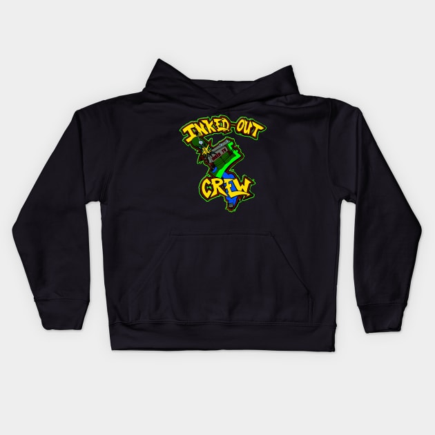 #INKED_TV INKED OUT CREW Kids Hoodie by INKEDTV